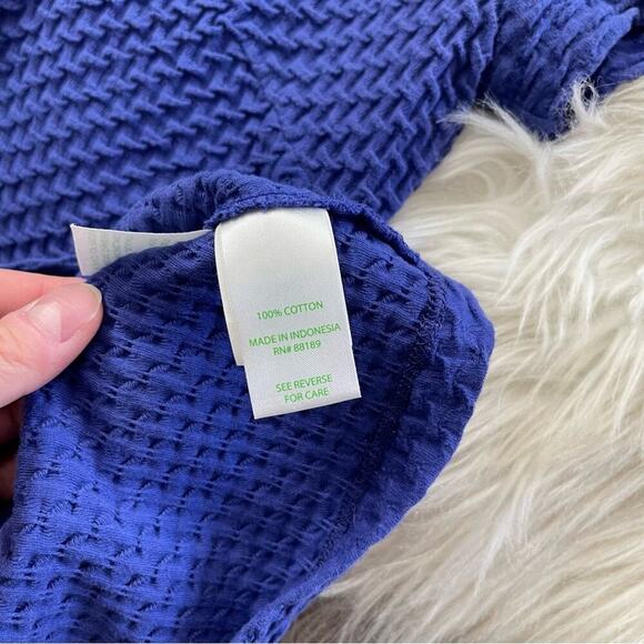 Lilly Pulitzer Coco Textured Indigo Cap Sleeve Sheath Dress - Picture 9 of 9